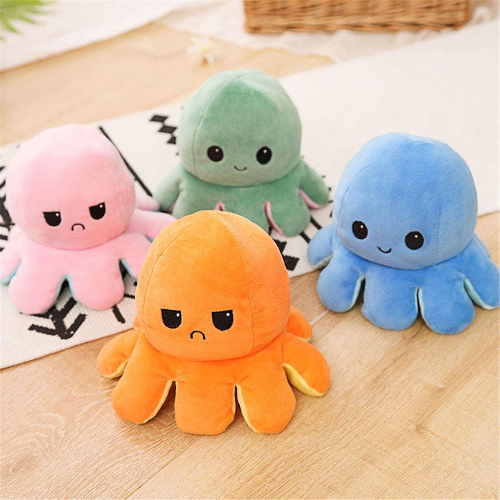 Beaver Tree Octopus Plush Toy