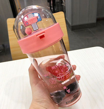 Beaver Tree Basketball Bottle