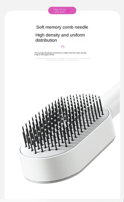 Beaver Tree Self Cleaning HairBrush
